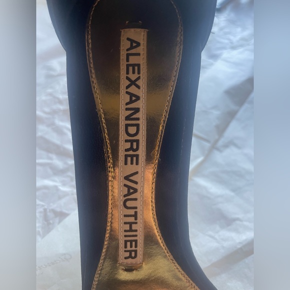 Alexandre Vauthier Yasmin 100 Silk Crystal Heel - Picture 12 of 15